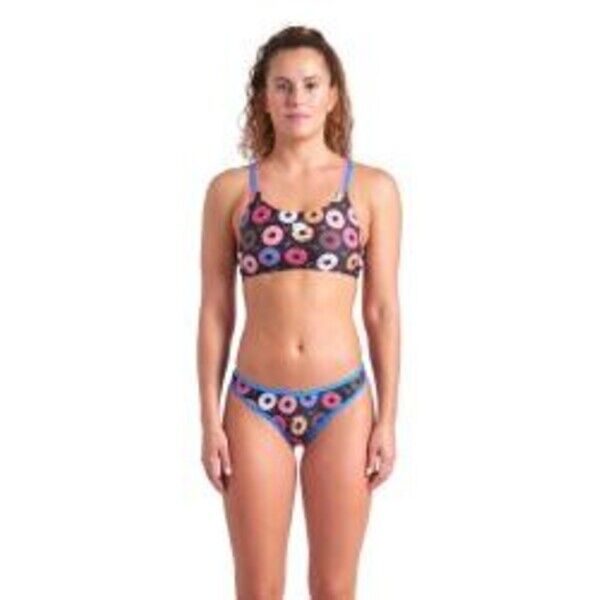 Strój kąpielowy damski Arena Donuts Bikini Bandeau 009462/590