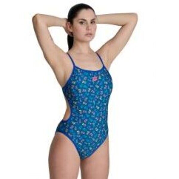 Strój kąpielowy Arena REVERSIBLE SWIMSUIT CHALLENGE 006633/850