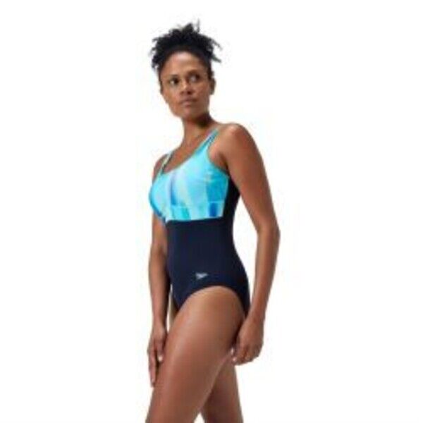 Strój kąpielowy damski Speedo Spdscu Cntr Eclps Pt Af 8-00306815420