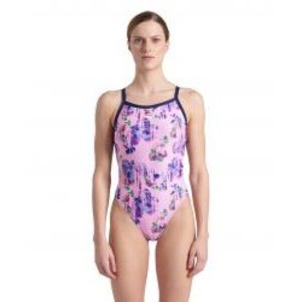 Strój kąpielowy Arena ROSE TEXTURE SWIMSUIT XCRO 006641/907