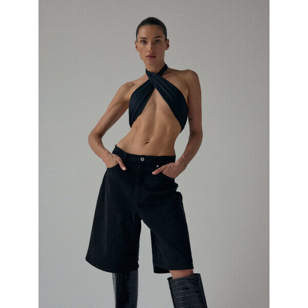 MUUV biustonosz kąpielowy typu bandeau YAM black