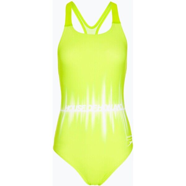 Strój pływacki jednoczęściowy damski Speedo Printed Medalist green/white