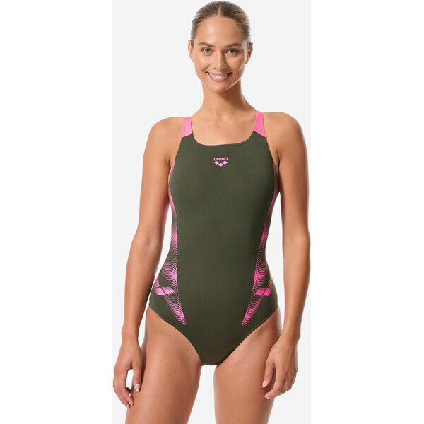 Strój jednoczęściowy pływacki damski Arena Swimpro Dark