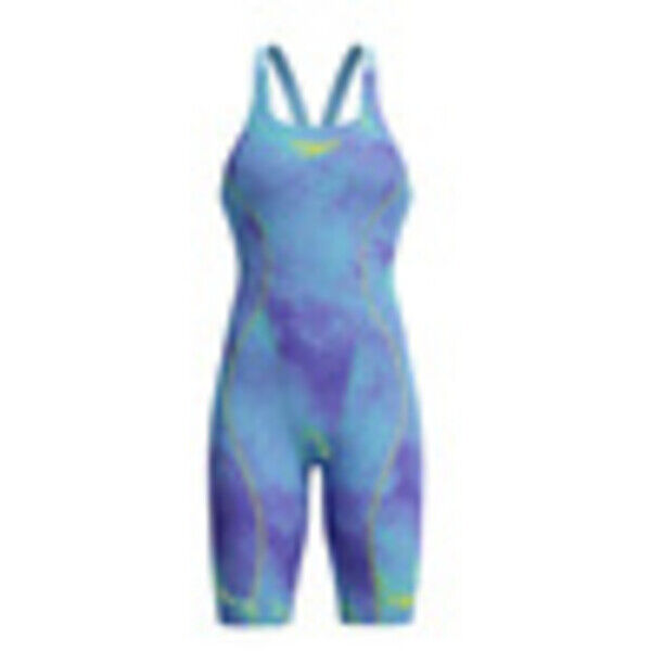 Strój startowy pływacki damski Speedo Fastskin HyperSpark OpenBack Blue 8-00523518780