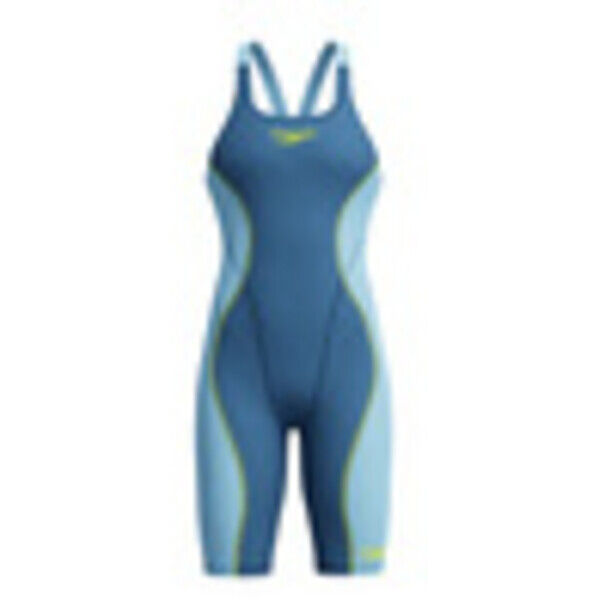 Strój startowy pływacki damski Speedo Fastskin HyperSpark OpenBack Light Blue 8-00497617966