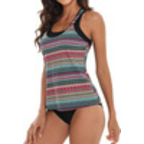 aqua-sport.net Strój kąpielowy dwuczęściowy damski plażowy tankini Laorchid Retro AM1695