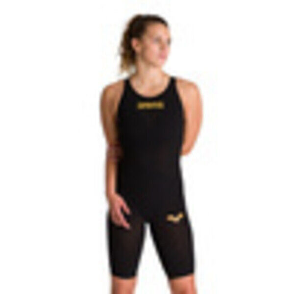 Strój startowy pływacki damski Arena Powerskin Carbon Air2 Open Back Black 001128553