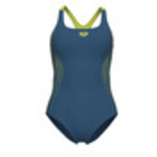 Strój kąpielowy damski Arena Women's Swim Pro Graphic Grey Blue Soft Green 005565561