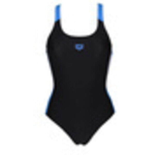 Strój kąpielowy damski Arena Women's Bonny Panel Swim Pro Black Turquoise White 004460571
