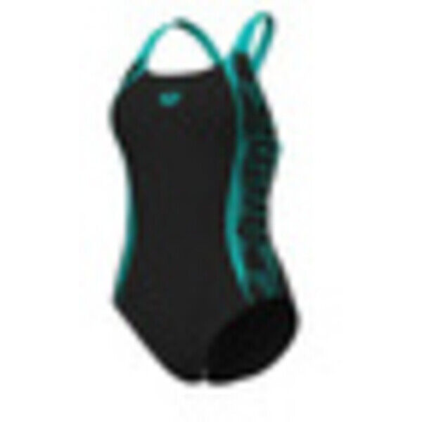 Strój kąpielowy damski Arena Women's Swim Pro Back Graphic Black Water 005532580