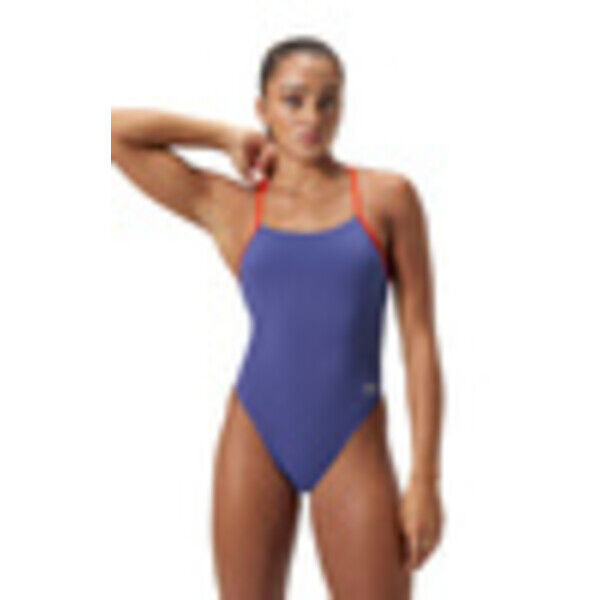 Strój kąpielowy damski Speedo Solid Tie Back Violet 8-00318117921