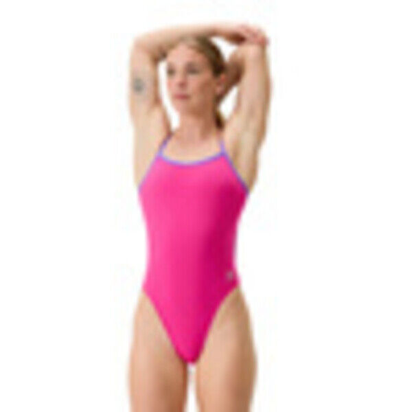 Strój kąpielowy jednoczęściowy damski na basen Speedo Solid Pink 8-00516816012
