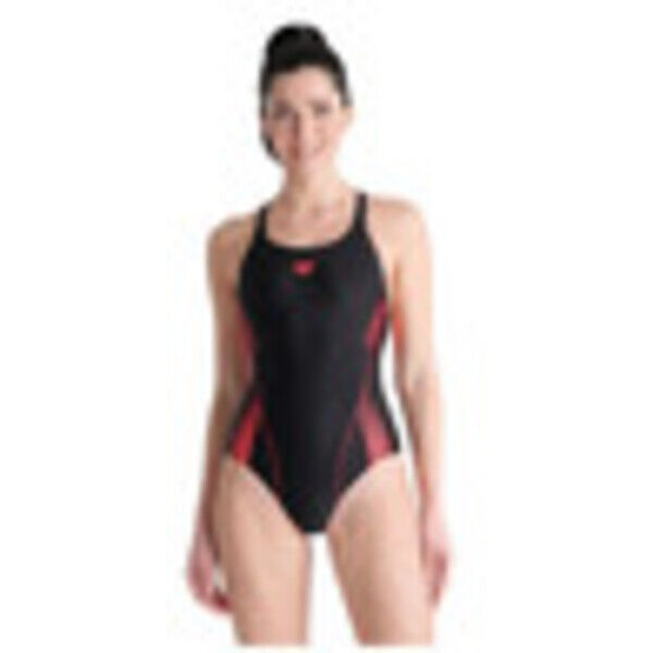 Strój kąpielowy damski jednoczęściowy na basen Arena Swim Pro Black 005791591