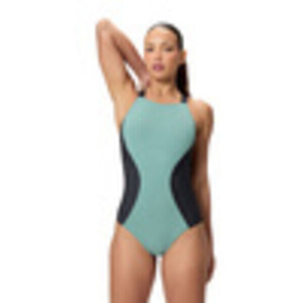 Strój kąpielowy jednoczęściowy damski Speedo Sculpture Contour Green 8-A000225003