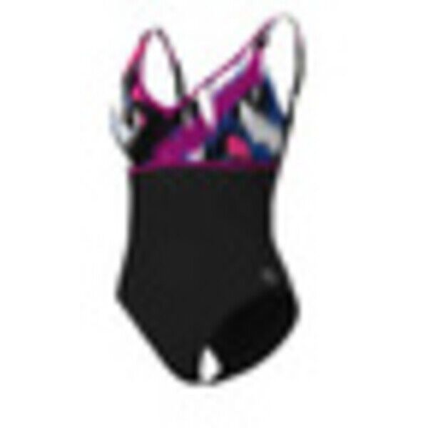 Strój kąpielowy damski Arena Women's Bodylift Black Multi Grape 007111510