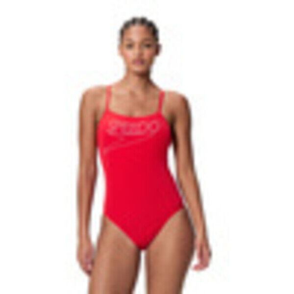Strój kąpielowy jednoczęściowy damski Speedo Endurance+ Thinstrap Red 8-A000115005