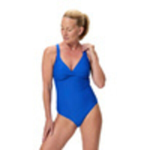 Strój kąpielowy modelujący jednoczęściowy damski Speedo Cross Knot Blue 8-004028002