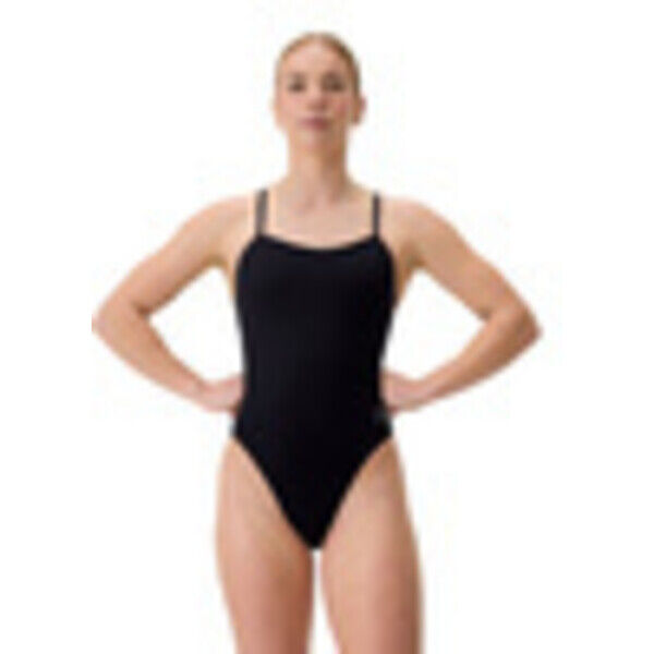 Strój kąpielowy jednoczęściowy damski Speedo Solid V-Back 2.0 Black 8-004773001