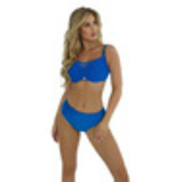 Strój kąpielowy damski dwuczęściowy Self Bermuda Blue S940V1BD213