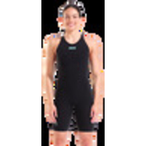 Strój startowy pływacki damski Arena Powerskin Carbon Air3 Close Back Black Teal 009957100