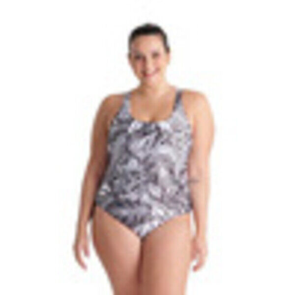Strój kąpielowy damski Arena Swim Pro Back Allover Plus Black Multi 005256510