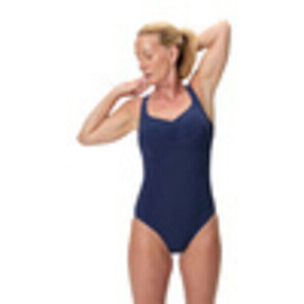 Strój kąpielowy jednoczęściowy damski Speedo AquaNite Solid Navy 8-003070002