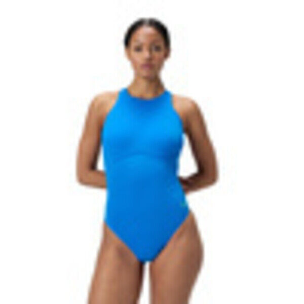 Strój kąpielowy jednoczęściowy damski Speedo Racer Zip Blue 8-00369518661