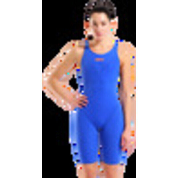 Strój startowy damski Arena Powerskin Veloce Open Back Neon Blaze 011584222