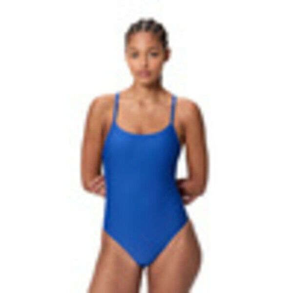 Strój kąpielowy jednoczęściowy damski Speedo Solid Racerback Blue 8-003905003