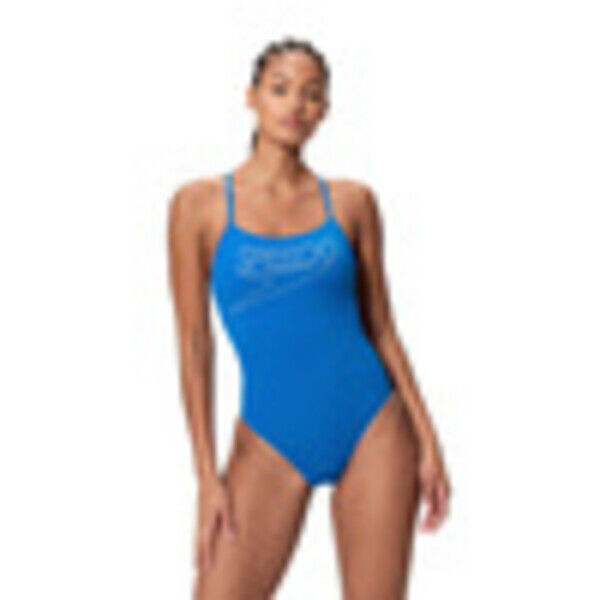 Strój kąpielowy jednoczęściowy damski Speedo Endurance+ Thinstrap Blue 8-A000115004