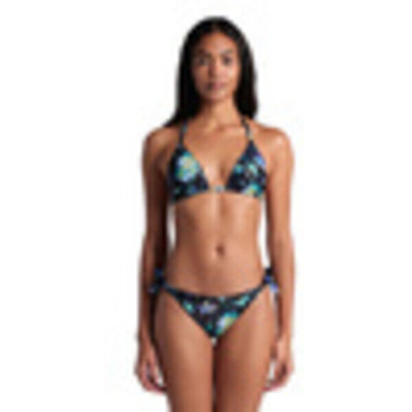 Strój kąpielowy damski Arena Women's Fun Planet Bikini Triangle Black Multi 007063550