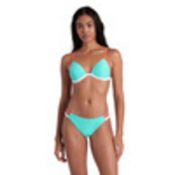 Strój kąpielowy damski Arena Women's Pro File Bikini Triangle Water Calypso Coral White 007040891