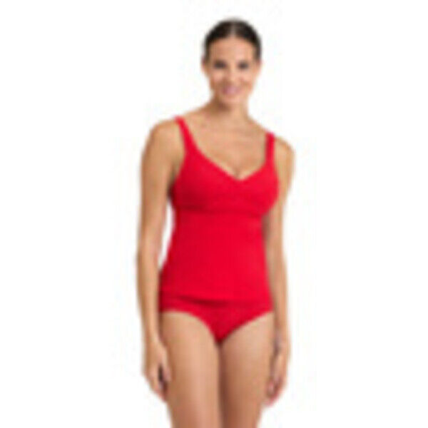 Strój kąpielowy damski dwuczęściowy Arena Bodylift Manuela Tankini Red 006171550