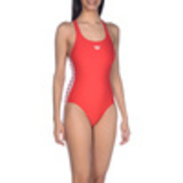 Strój kąpielowy jednoczęściowy damski Arena Fit Racer Red 001610450