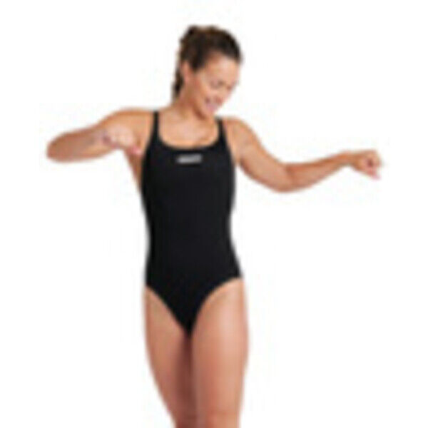 Strój kąpielowy damski jednoczęściowy Arena Solid Swim Pro Black 004760550