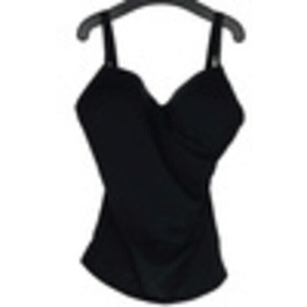 Góra od tankini strój kąpielowy do pływania damski Funkita Still Black FF10L