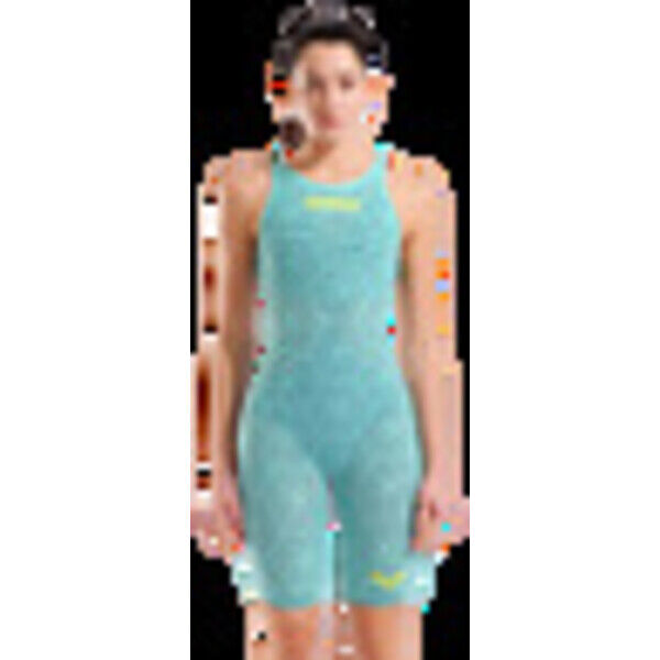 Strój startowy damski Arena Women's Powerskin Carbon Air2 Limited Edition Open Back Water Multi Black 006341580