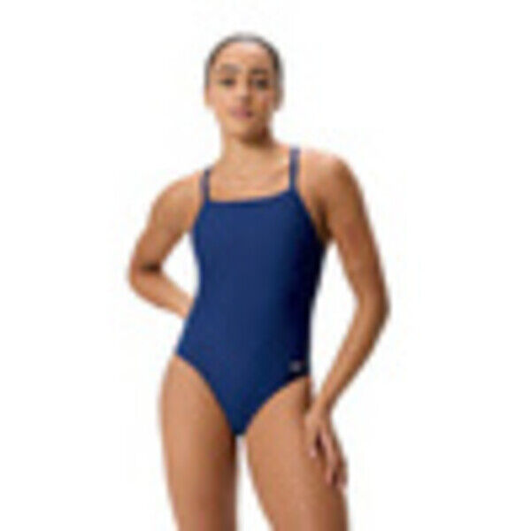 Strój kąpielowy jednoczęściowy damski Speedo Solid Endurasoft Navy 8-A000310015