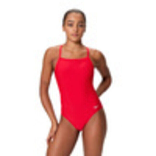Strój kąpielowy jednoczęściowy damski Speedo Solid Endurasoft Red 8-A000310005