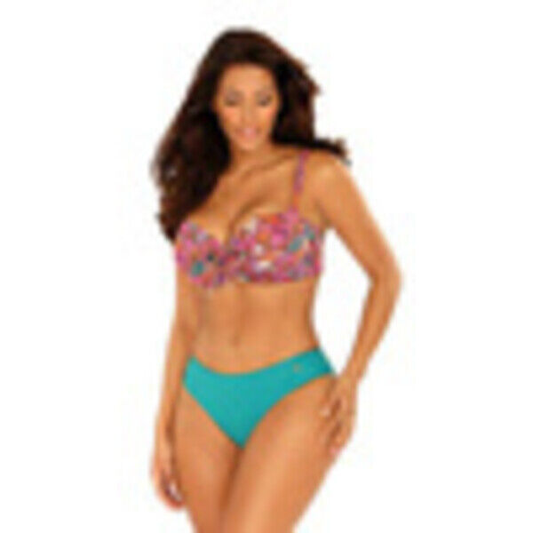 Strój kąpielowy dwuczęściowy Self Martinique 1 Turquoise Multi S730MA1-2
