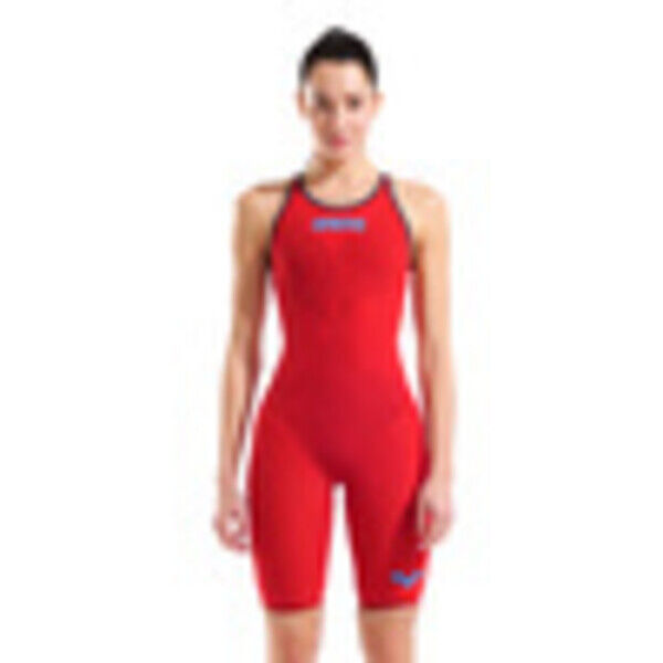 Strój startowy pływacki damski Arena Powerskin Carbon Air2 Closed Back Red 00112945