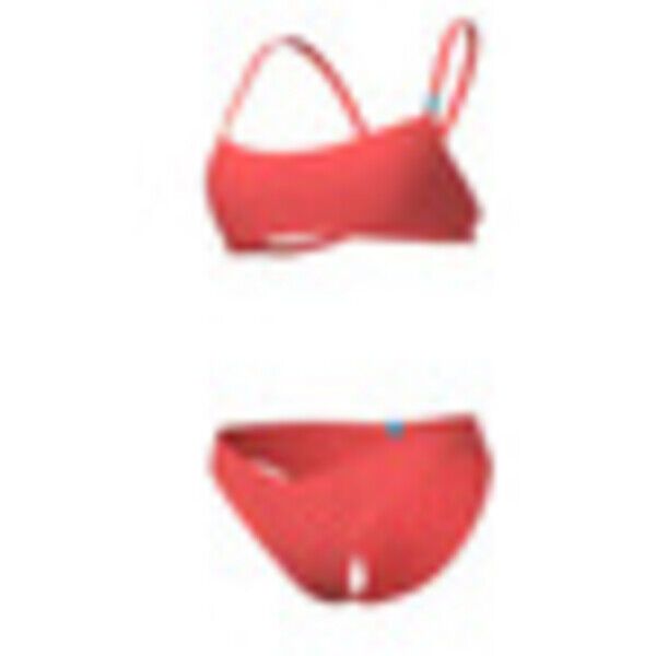 Strój kąpielowy dwuczęściowy damski Arena Women's Essentials Bikini Bandeau Calypso Coral 007037900