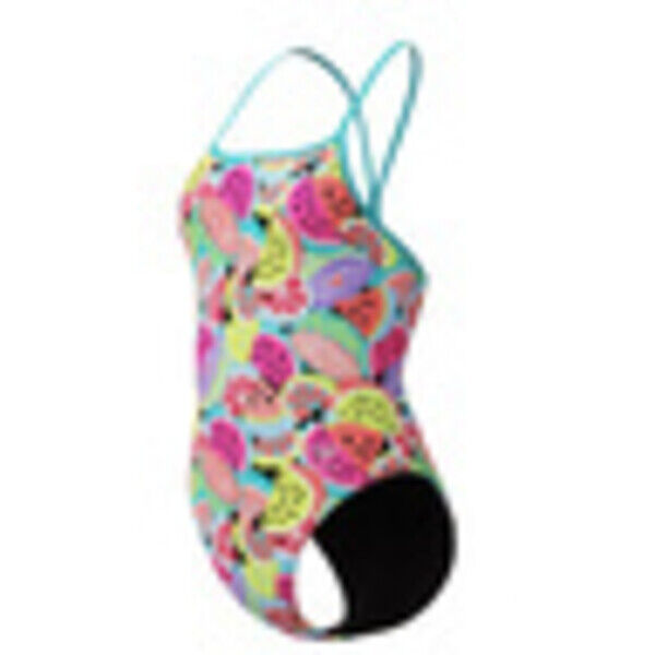 Strój kąpielowy jednoczęściowy damski na basen Speedo Printed Turnback Multi 8-00516418764