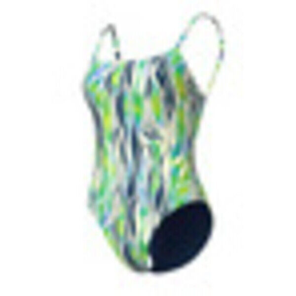 Strój kąpielowy damski Arena Women's Tie BackWater Print Swimsuit 007073601