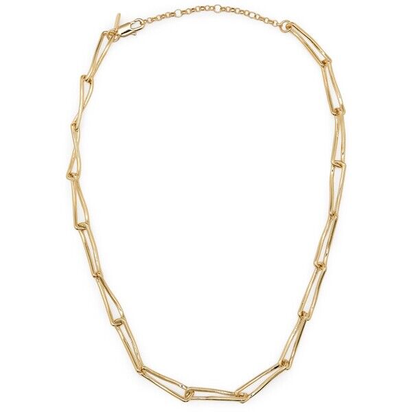 Massimo Dutti Naszyjnik z metalowych ogniw 04602803-303