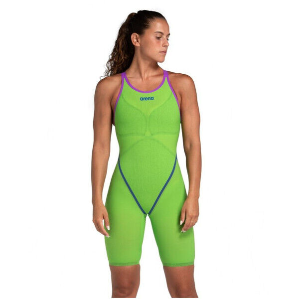 Strój startowy damski Arena Powerskin Women's Primo Emerald Boa OpenBack 007768200