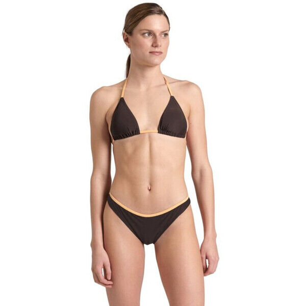 Strój kąpielowy damski Arena Women's Profile String Bikini Triangle Sepia Salomon Pink 007042230