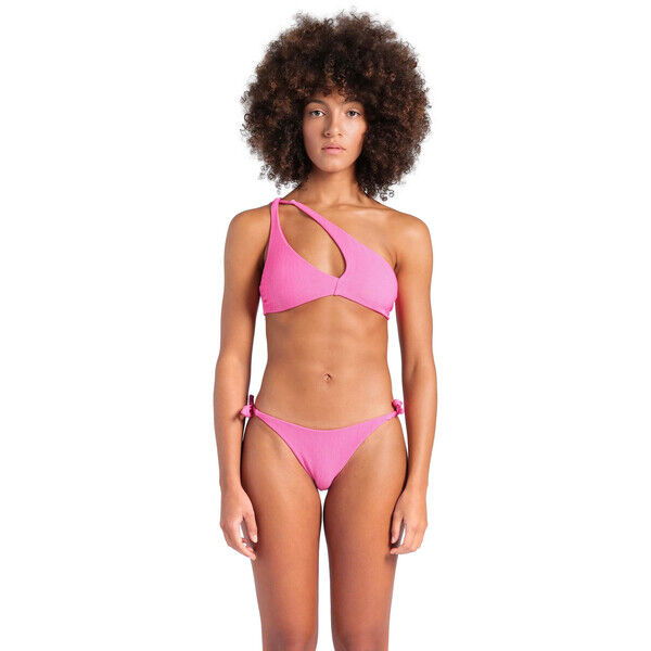 Strój kąpielowy damski Arena Women's Tech Wool String Fuxia 007648900