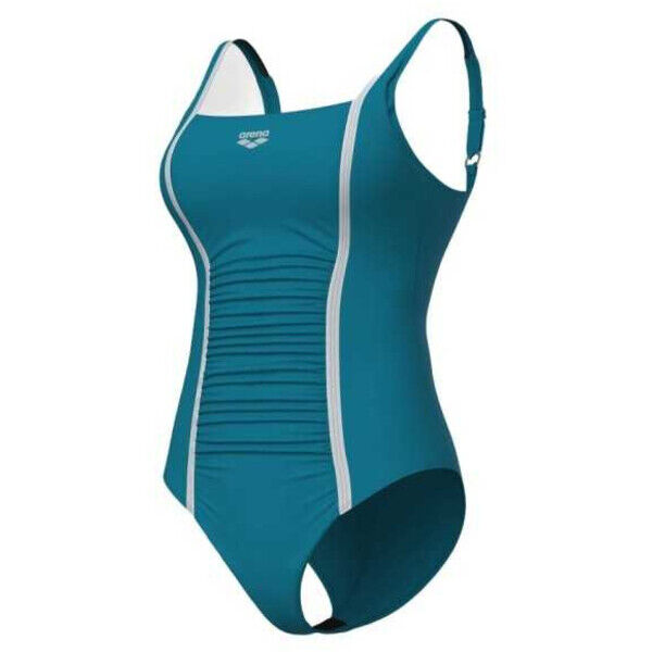 Strój kąpielowy damski Arena Women's Bodylift Amelia U Back Green Ice 008127650