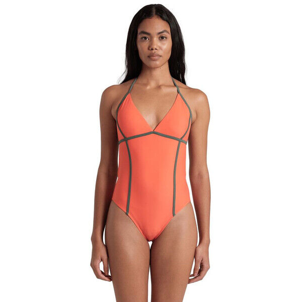 Strój kąpielowy damski Arena Women's Profile Back One Piece Calypso Coral Sage 007043960